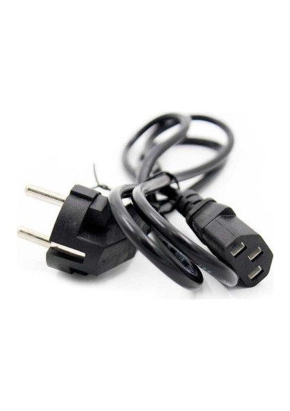 PL8503 1.2 Metre 0.5mm Lüks Power Kablo Bilgisayar Güç Kablo Düz Uç