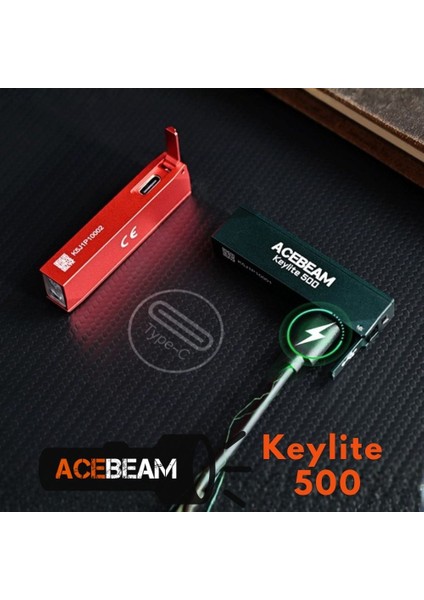 Keylite 500 Usb-C Anahtarlık Işığı: 500 Lümen – Ultra Kompakt Fener indirimleri