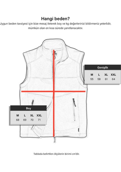 Erkek Gilet Rahat Kesim Kalın Polar Fleece Spor Yelek modelleri