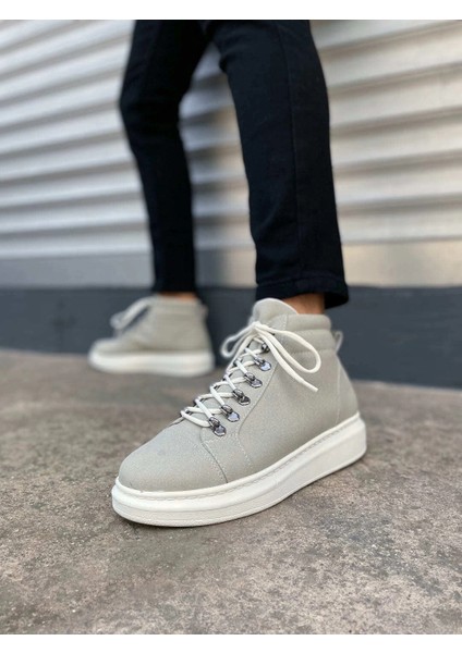 JY206 Ottawa Bağcıklı Ortopedik Taban Süet Erkek Spor Bot Sbt - Gri fiyatları