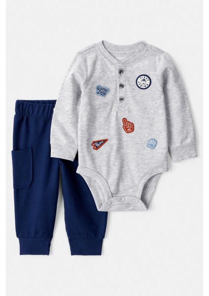 Erkek Bebek Body Pantolon