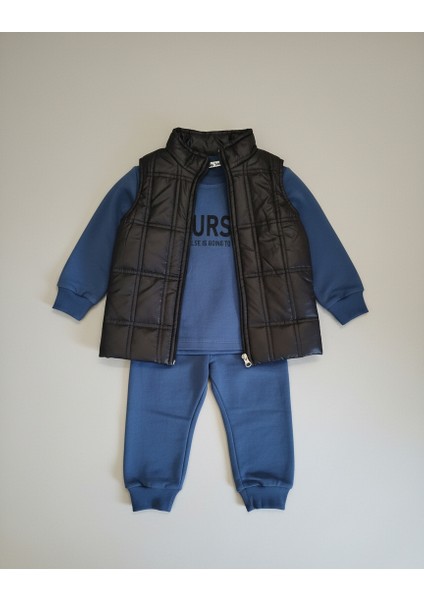 2 Iplik Yelekli Erkek Çocuk 3'lü Takım fiyatları