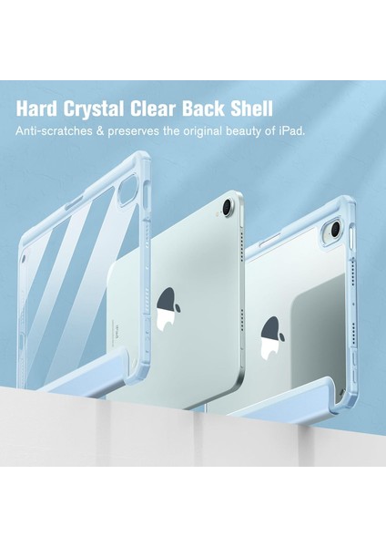 iPad Mini 7 (A17 Pro, 7. Nesil) 2024 / iPad Mini 6 (6. Nesil) 8,3 Inç Sert Şeffaf Kılıf Darbeye Dayanıklı Kalem Tutuculu Tablet Kılıfı (Yurt Dışından) modelleri