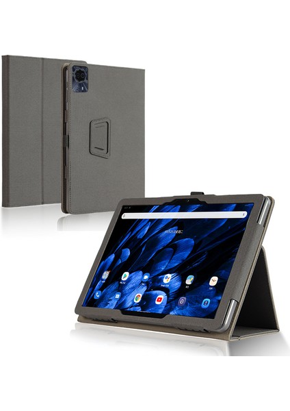 Teclast T60 Pro Tablet 12 Inç Android 14 Tablet 2025 Kılıfı, Kumaş Dokulu Ince Katlanır Standlı Kılıf Erkekler Kadınlar Için Tam Koruma (Yurt Dışından)