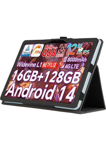 Teclast T60 Plus Tablet 12 Inç Android 14 Tablet Kılıfı, Kumaş Dokulu Ince Katlanır Standlı Kılıf Erkekler Kadınlar Için Tam Koruma (Yurt Dışından) fırsatları