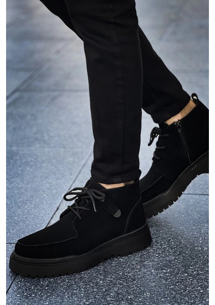 MN213 - Sst Bryggen Erkek Bot Sıyah