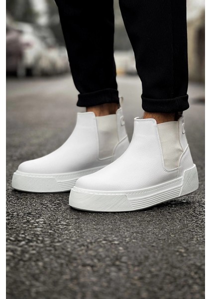 MN069 - Crt Harmany Erkek Bot Beyaz