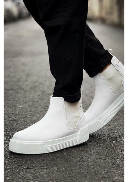 MN069 - Crt Harmany Erkek Bot Beyaz modelleri