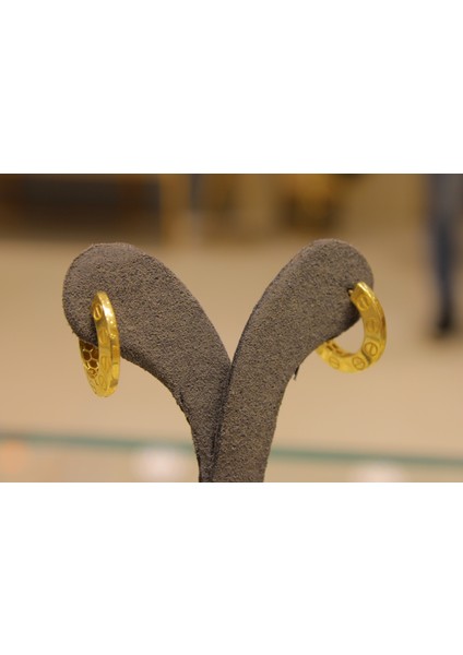 14 Ayar Altın 3,45 gr Halka Küpe indirimleri