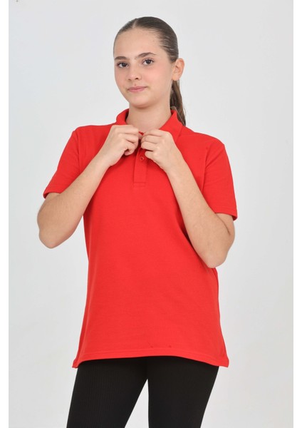 Unisex Çocuk Polo Yaka Tişört fırsatları