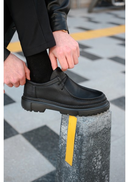 MN2404 - Cst Castle Erkek Ayakkabı Sıyah