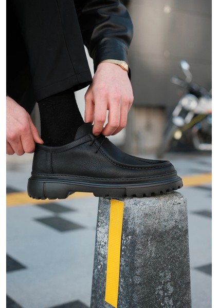 MN2404 - Cst Castle Erkek Ayakkabı Sıyah modelleri