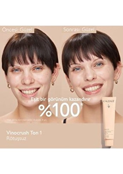 Vinocrush Skin Tint 30 ml Tüm Cilt Tiplerine Uygun Doğal Görünüm Sağlar fırsatları