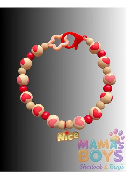 Kalpli Tasarım Köpek Kolyesi/tasması