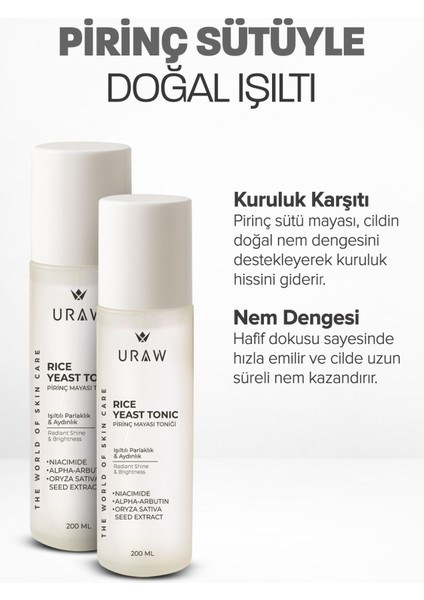 Beyazlatıcı, Aydınlatıcı ve Leke Karşıtı Cilt Toniği | Pirinç Mayası Tonik fiyatları