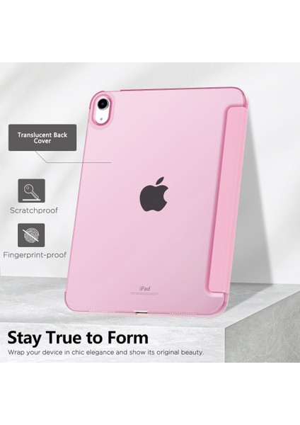 iPad A16 11. Nesil 11 Inç 2025, iPad 10. Nesil 10.9" 2022 Için Kılıf, Ince Yarı Saydam Arka Üç Katlı Folio Stand Koruyucu Tablet Kılıfı (Yurt Dışından) indirimleri