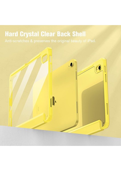 iPad Mini 7 (A17 Pro, 7. Nesil) 2024 / iPad Mini 6 (6. Nesil) 8,3 Inç Sert Şeffaf Kılıf Darbeye Dayanıklı Kalem Tutuculu Tablet Kılıfı (Yurt Dışından) indirimleri