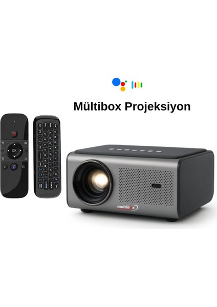 Bright Superior GY800 Otomatik Odaklamalı 1080P Android Projeksiyon (M8 Kumandalı)