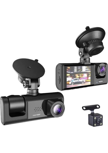 Bfs Gelişmiş G-Sensörlü Üçlü Araç Kamerası – 5” LCD Ekran ve Hareket Algılama fırsatları