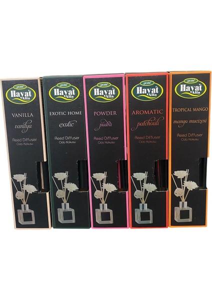 Bambu Oda Kokusu 100 ml Çubuklu 5 Çeşit fiyatları