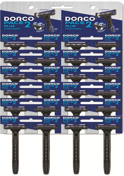 Pace 2 Plus Çift Bıçaklı Kullan At Kartela 24*1 Paket