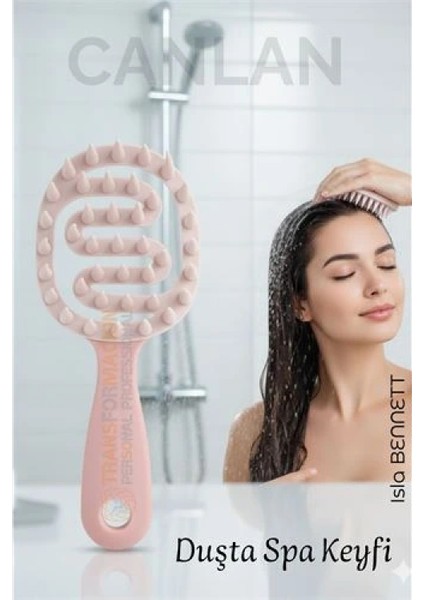 Silikon Saç Masaj Tarağı – Saç Yıkama Tarağı Duşta Rahatlatıcı Yıkama ve Derin Temizlik Etkisi fiyatları