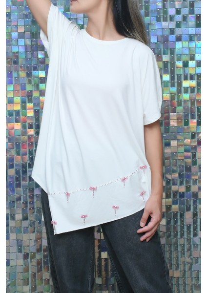 S'clouthe Kadın Tunik White-Black Pelopeia Serisi modelleri