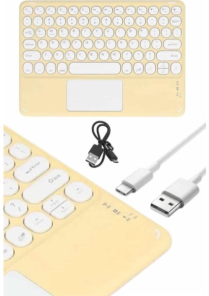 Bfs Android ve Ios Uyumlu Bluetooth Klavye Touchpad Slim Kablosuz Wifi Q Klavye modelleri