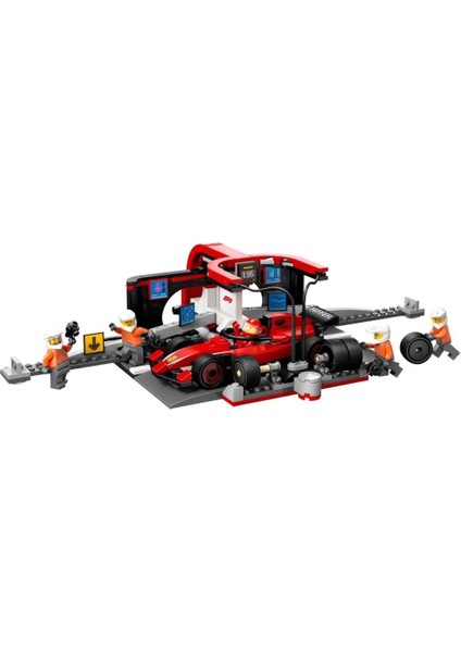 Bfs LEGO City Ferrari Arabalı F1 Pit Stop ve Pit Ekibi 60443