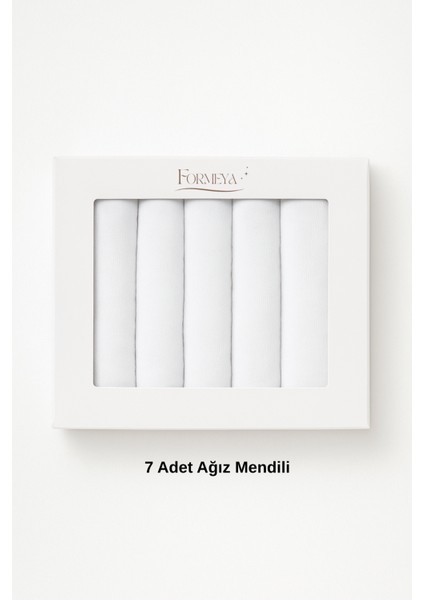 Özel Seri 7'li %100 Pamuklu Bebek Ağız Silme Mendili Bebek Mendili fiyatları