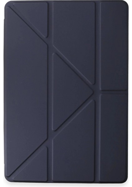 Huawei Honor Pad 9 Kılıf Kalemlikli Mars Tablet Kılıfı - Lacivert