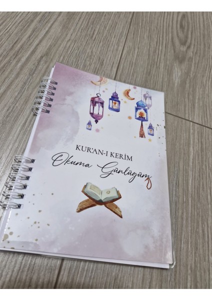 Kur'an Okuma Günlüğüm A5 Boyut-Pvc Kapak 50 Yaprak fiyatları