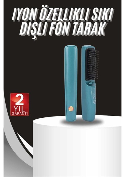 Drnds Sıkı Dişli Fön Tarak Iyon Özelliği Saç Düzleştirici Tarak fiyatları