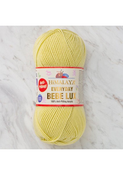 Everyday Bebe Lux Anti-Pilling Bebek Yünü – 100% Akrilik, Yumuşak ve Tüylenmez Örgü Ipi (100 G) - 70449