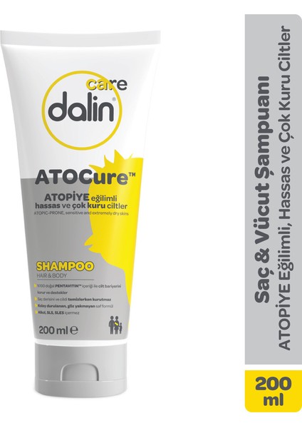 Dalin Care Atocure Şampuan 200 ml