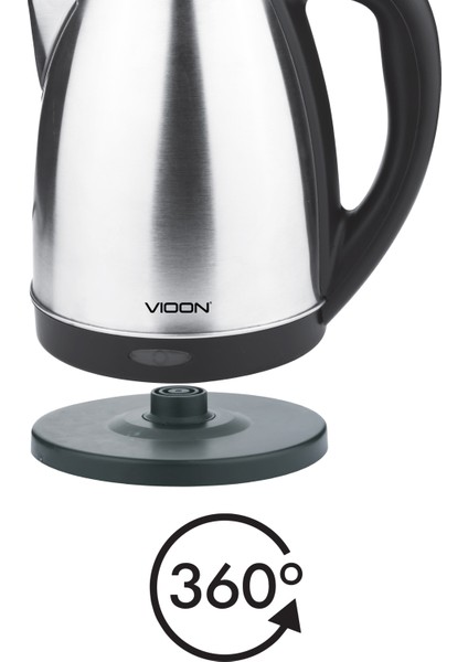 Naturehome Vioon Elektrikli Kettlesu Isıtıcı 1500W 1.8 Lt fiyatları