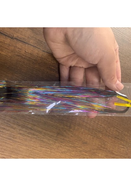 Işıltılı Saç Telleri-Tinsel Saç Işıltısı