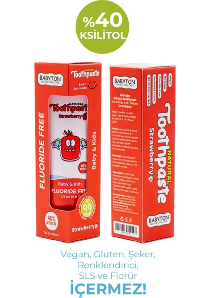 Set Çilek Diş Macunu - Silikon Diş Fırçası modelleri