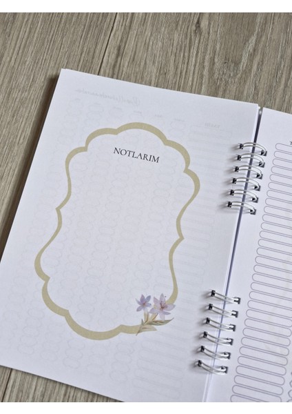 Kaza Namazı Defteri Mor Camili A5 Boyut-5 Yıllık modelleri