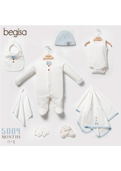 Begisa 8'li Set Damatlık Hastane Çıkışı %100 Pamuk