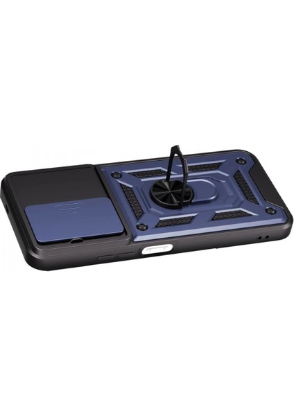 Xiaomi Redmi 15C 4g Pars Lens Yüzüklü Silikon - Lacivert modelleri