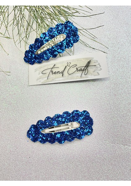 Glitter Payet Parlak Çıtçıtlı 2’li Toka modelleri