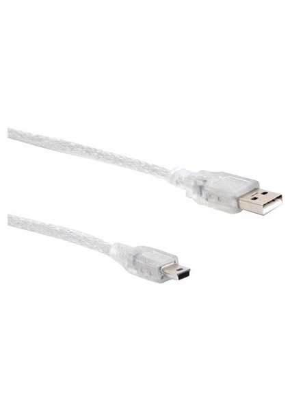 SL-UK53 Usb2.0 3 Metre Şeffaf USB Am/mini 5pin Kablo fiyatları