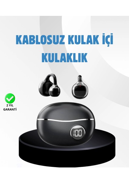Bfs Açık Kulak Kablosuz Bluetooth Kulaklık – Konforlu Tasarım ve Uzun Süreli Kullanım