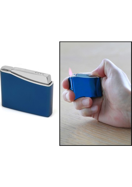 Kişiye Özel Yazılı Lacivert Renk Ibola Model Manyetolu Çakmak modelleri