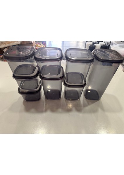 8li Kare Saklama Seti