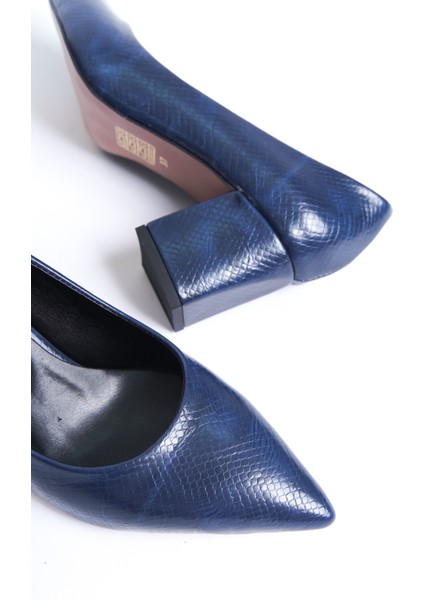 Gia Kadın Blok Topuklu Sivri Burun Stiletto & Topuklu Ayakkabı modelleri