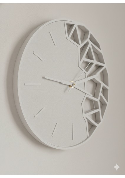 Modern Desenli Duvar Saati