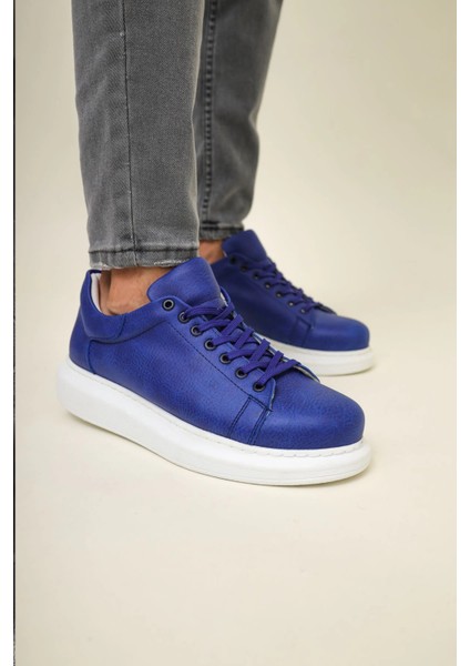 MN257 - Cbt Estrella Erkek Ayakkabı Sax Mavı