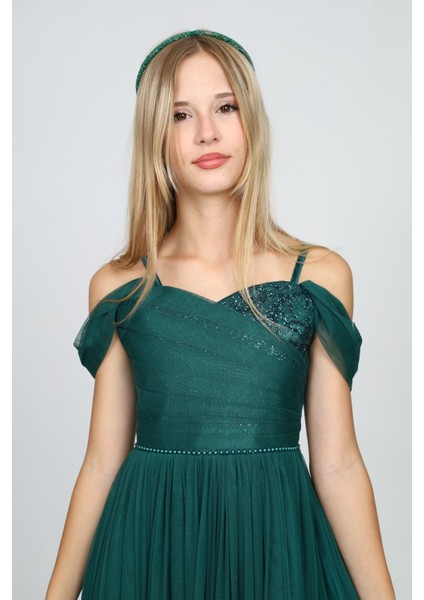 Kız Çocuk Abiye Mezuniyet Balo Kına Düğün Gece Elbisesi